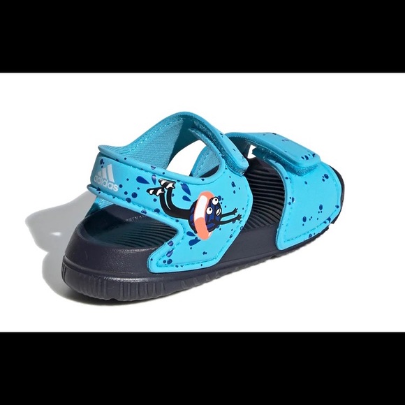NWT KIDS ADIDAS ALTASWIM BLUE SANDALS - Picture 5 of 6